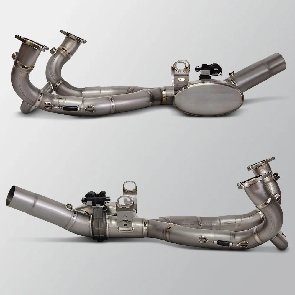 Motorcycle Exhaust Kit Manifold 60MM Interface Headers Pipe Compatible Original Muffler For R1300R R1300RS R1300GS R1300ADV