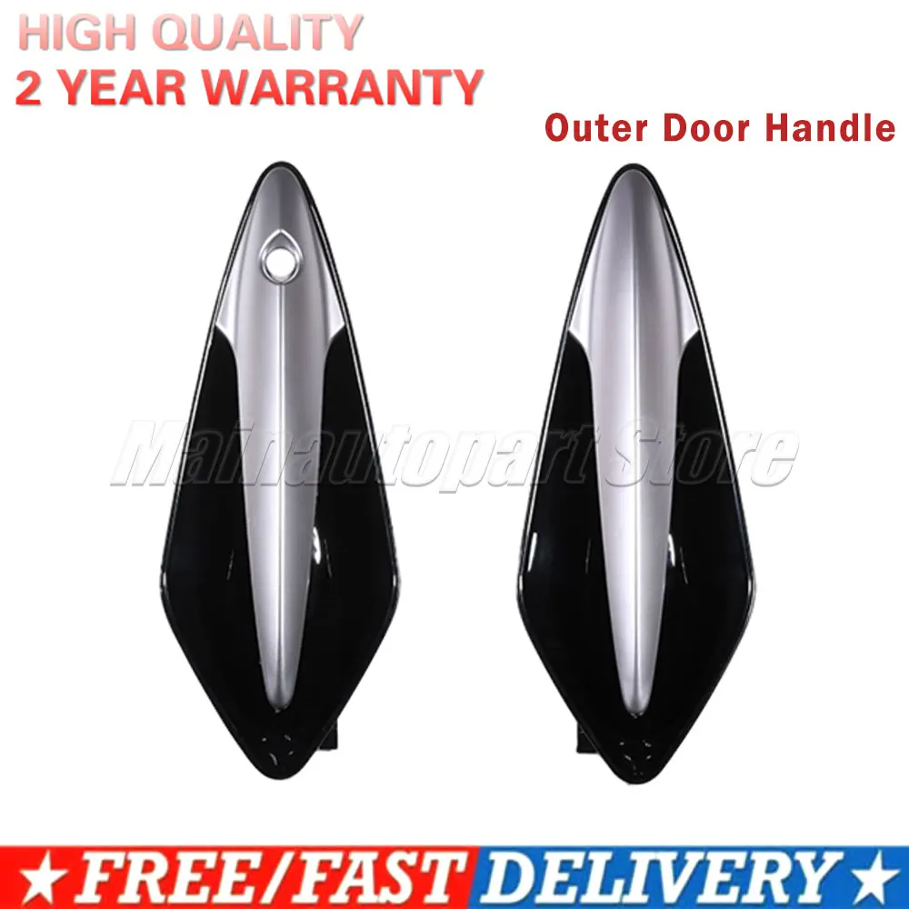 For Honda Civic MK8 2006-2011 Black Front Right Left Outer Door Handle 72180-SMG-G04ZD 72140-SMG-G04ZD