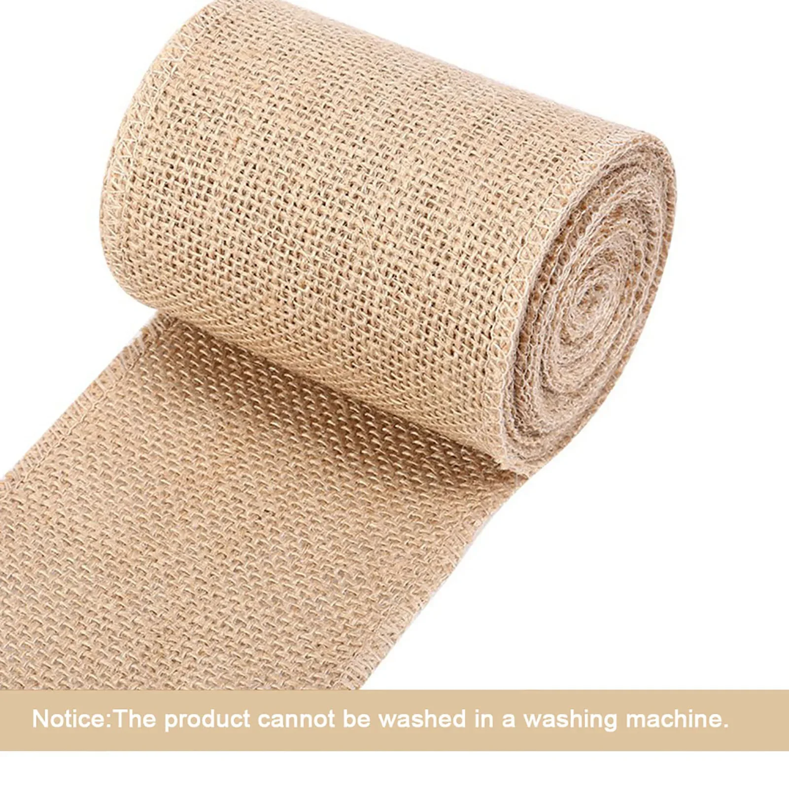 Nature Hessian Jute Burlap Ribbon Rustic Table Runner Crafts Chair Home Wedding Party Decoration Multiple Sizes Available