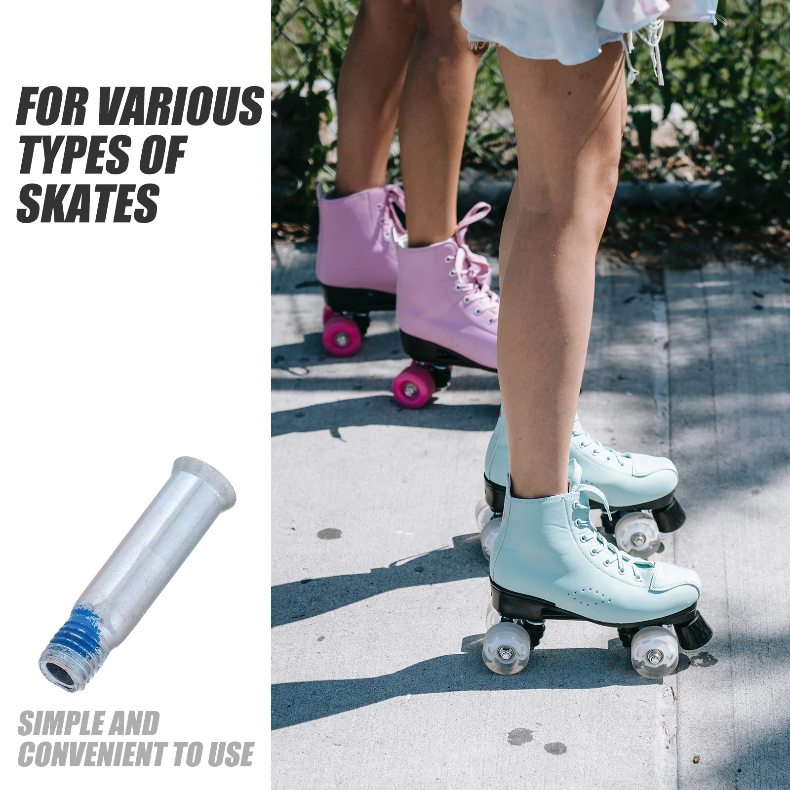 10 قطعة التزلج على الجليد خفيفة الوزن المسامير دائم الجر قبضة مستقرة مضمنة سرعة الزلاجات استبدال محامل التزلج #5