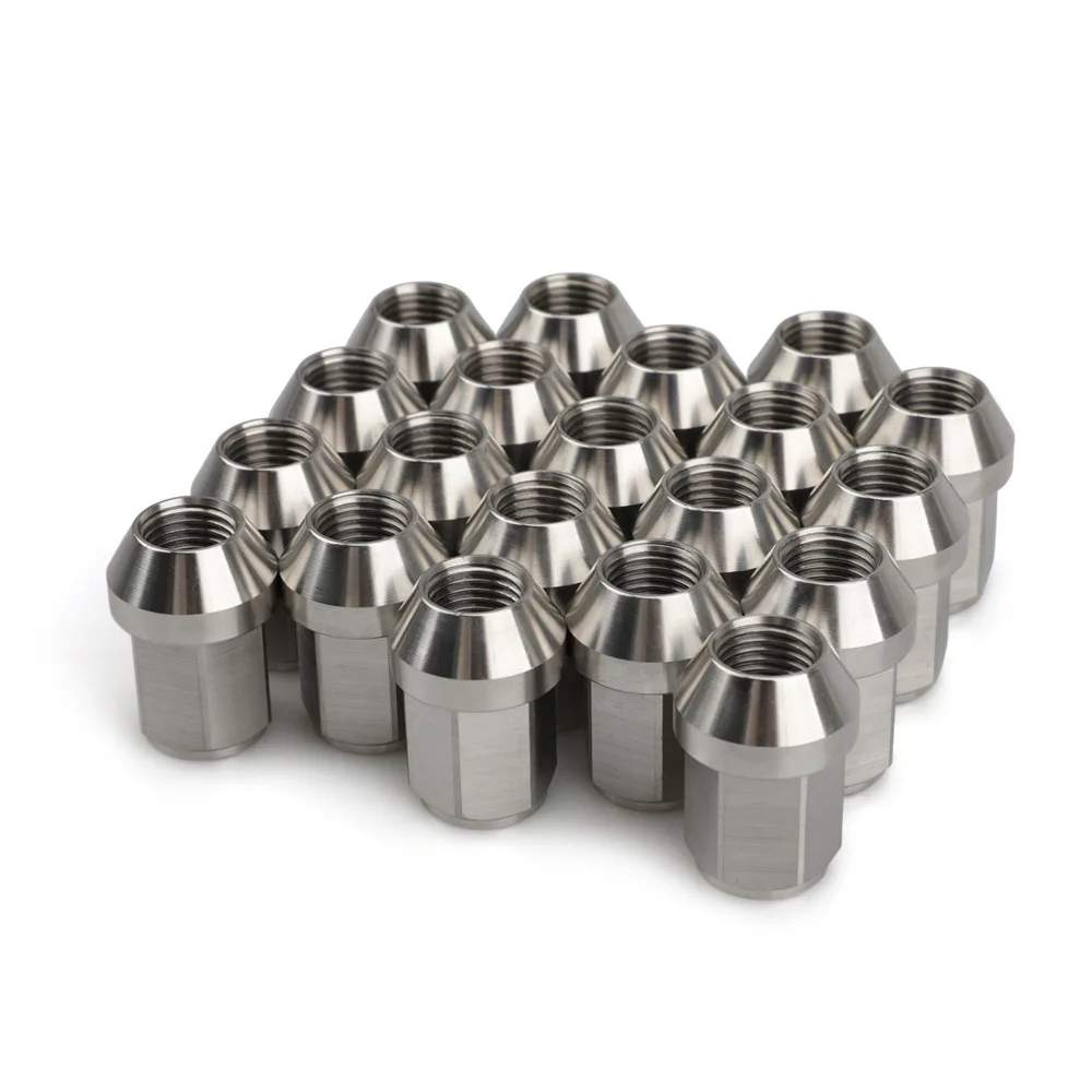 JDMAccessoriesWheel Caps20PCS Modified Car Nuts 304 Stainless Steel Length 35MM Specifications M12* 1.5M12 * 1.25M14 *1.5Exterio