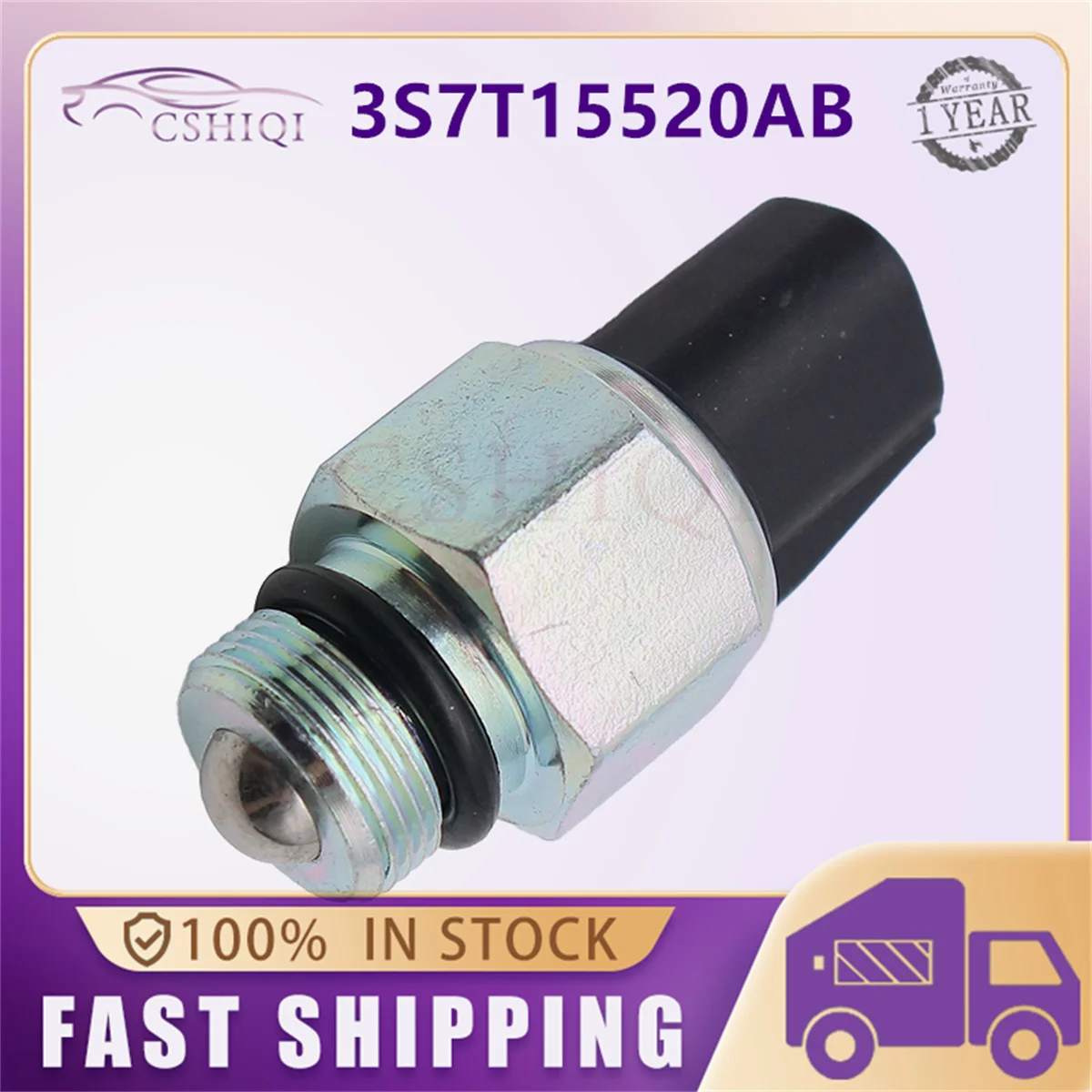 3S7T15520AB For Ford Focus Fiesta Transit Galaxy C-Max Kuga Mondeo Transit Jaguar X-Type Volvo C30 S60 V60 Reverse light Switch - view 2
