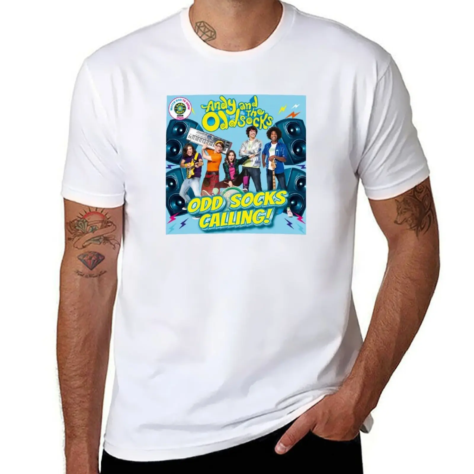 

Andy And The Odd Socks Odd Socks Calling! T-Shirt funny t shirts cotton t shirt man plain T-Shirt