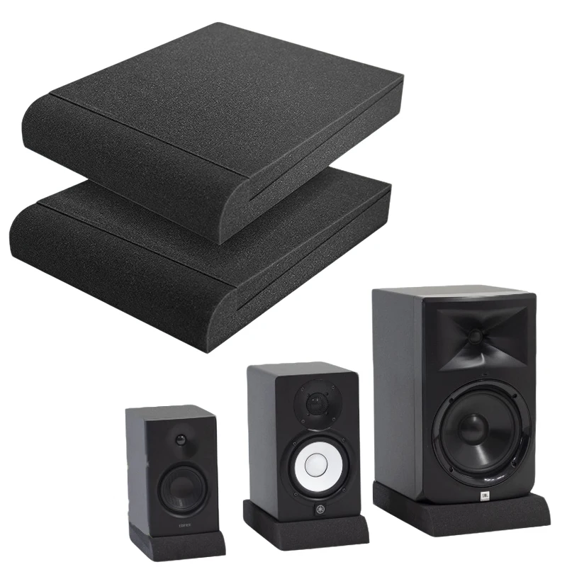 Shockproof Sound Insulation Isolation Mats Studio Speaker Foam Pads Desktop Audio Equipment Shock Absorbing Anti-Resonance