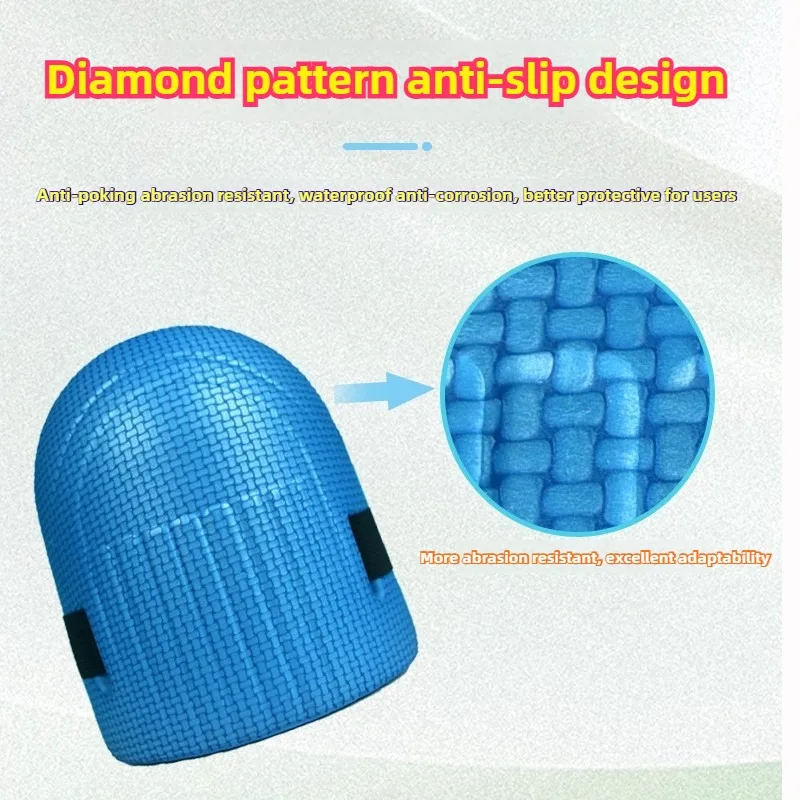 

Professional Gardening Knee Pads Heavy Duty Waterproof Cushion for Floor Tile Cement Work Manual Labor Protection