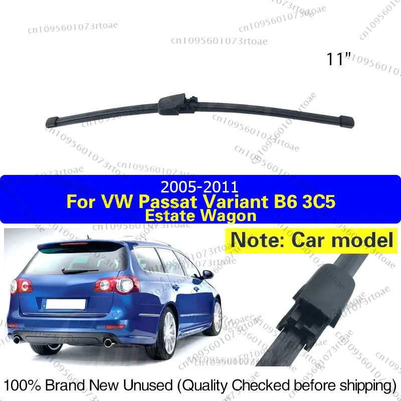 

Wiper 11" Rear Wiper Blade For VW Passat Variant B6 3C5 Estate Wagon 2005 - 2011 Windshield Windscreen Rear Window