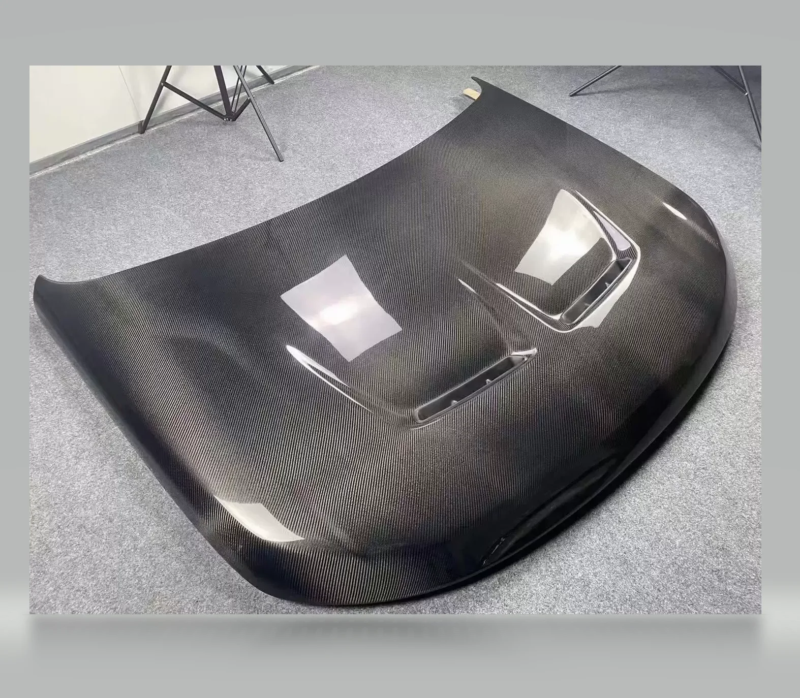 

Подходит для 14-20 -land Rover Sport SVR Cover Range Rover Sport, отверстие из углеродного волокна, крышка двигателя