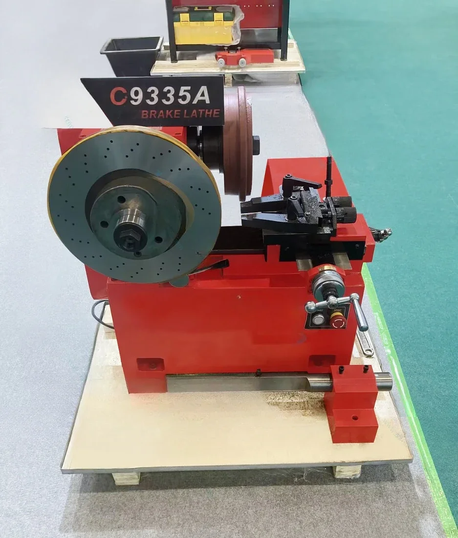 Newest C9335 Brake Disc Lathe Machine For Car And C9335a Grind Balancing Repair Grinding Skimming Drum Cutting In China