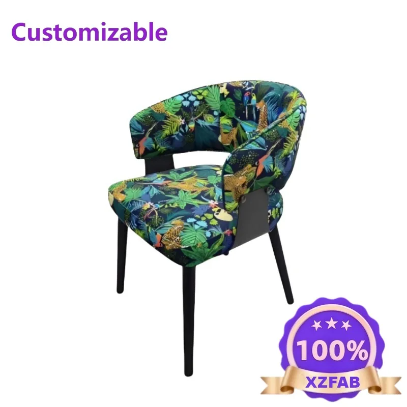 Factory Direct 2026 solid wood dining table and chairs light luxury high-end designer forest canvas antique living room island