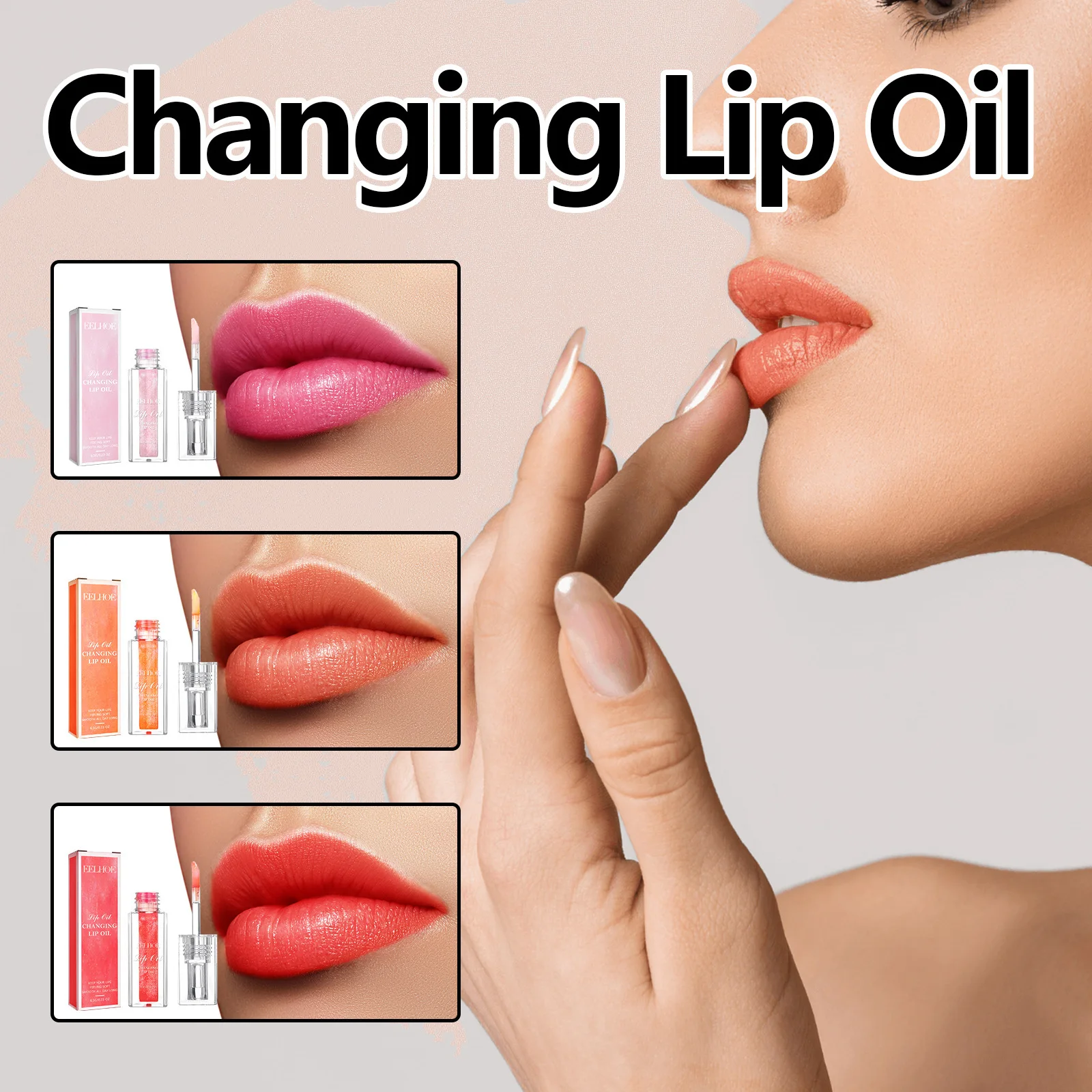 Aceite que cambia de Color para el cuidado de los labios, hidratante, exfoliante, labios regordetes, maquillaje, lápiz labial colorido, cosméticos, antisecado