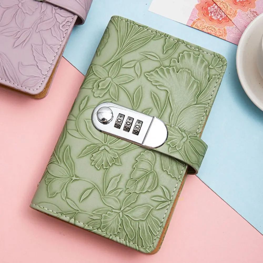 50Sheets Saving Money Binder PU Leather Savings Handbook Planner Organizer Cash Envelopes Refillable Budget Binder with Lock