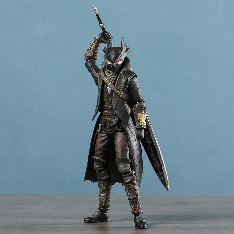 Bloodborne Hunter Figma 367-DX Action Figure Doll Handmade Model