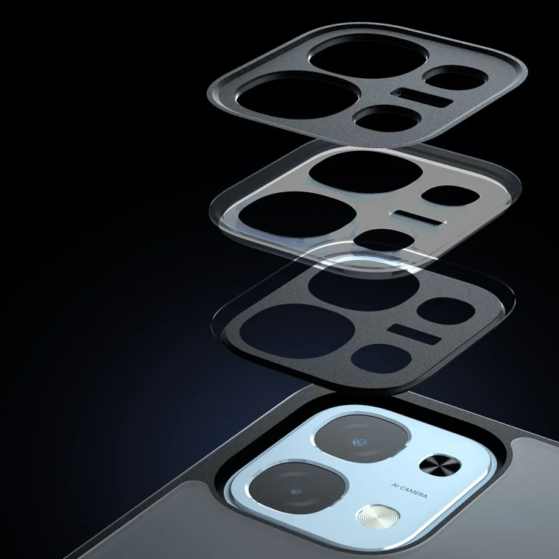 ل ممن لهم A6 برو حافظة ممن لهم A6 برو فوندا كوكه الوفير الخلفي ماتي شفافة PC للصدمات واضح بولي يوريثان حافة غطاء الهاتف ممن لهم A6 برو #3