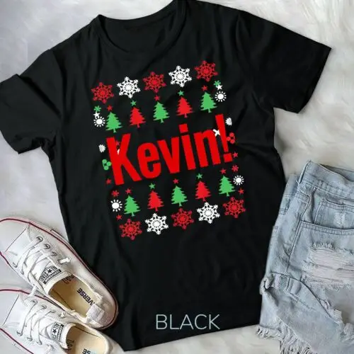 KEVIN Fun X-Mas Holiday Gift T-Shirt for Movie lovers Unisex T-shirt