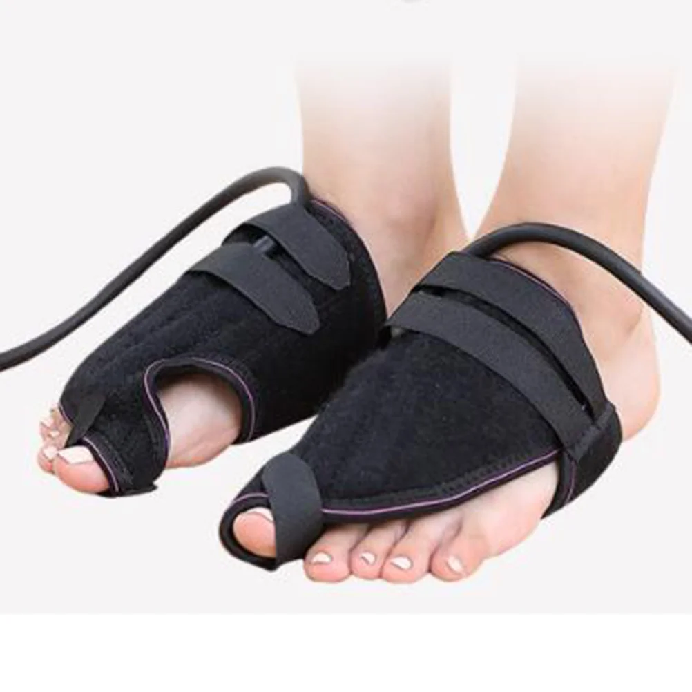 

1Pair Black Big Toe Bunion Protector Splint Corrector Toe Brace Adjustable Comfortable Pain Relief Splint Brace