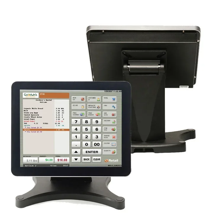 Force Measuring InstrumentCheap 15 Inch Smart POS Display Machine Touch Screen Pos System All In One Pos Window