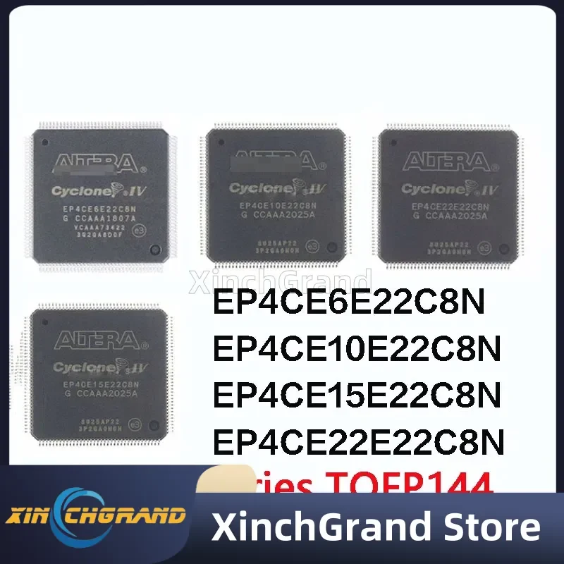 Puce IC EP4CE6E22C8N EP4CE10E22C8N EP4CE15E22C8N EP4CE22E22C8N TQFPnavy CPLD/FPGA, 100% Originale, Flambant Neuf