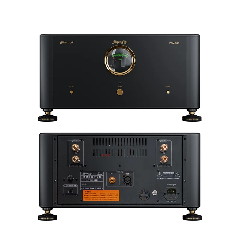 ShengYa PSM-338 مضخم طاقة أحادي متوازن بالكامل - الحالة الصلبة Hybrid Class A (المرحلة الخلفية)