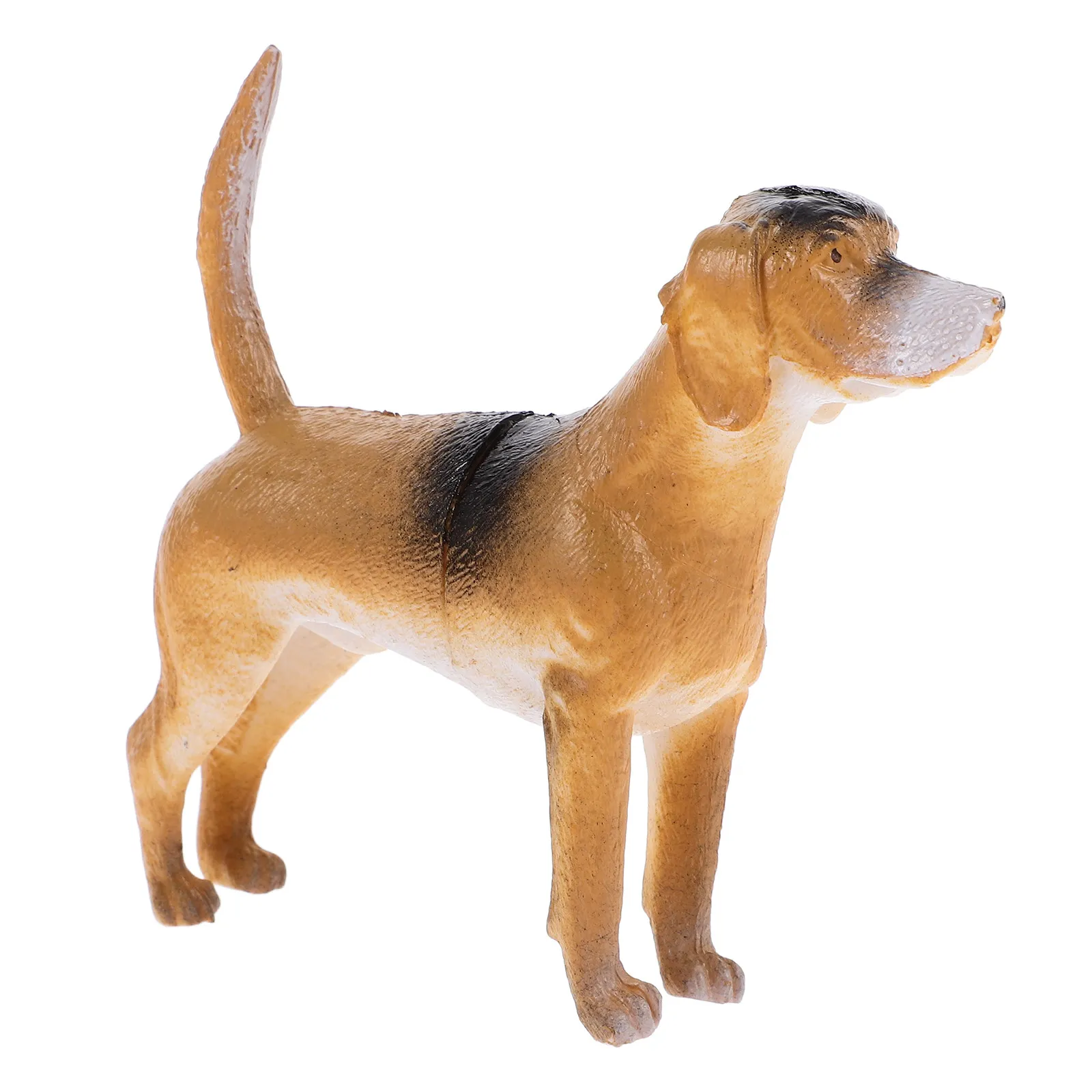 Small Artificial Dog Simulation Puppy Realistic Desktop Decoration Garden Yard Balcony Decor Animal Recognition
