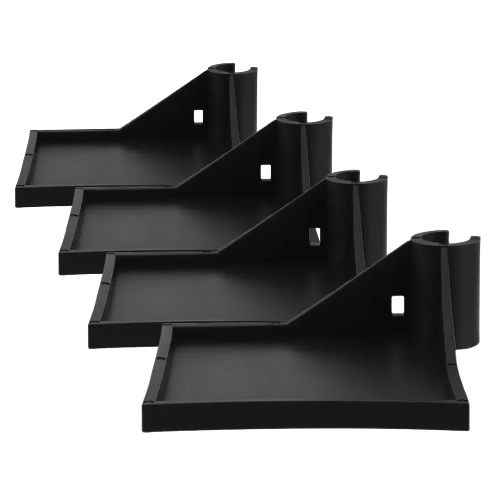 4Pcs Grow Tent Corner Brackets Heavy Duty Plastic Pole Mount Shelf Rack for Hygrometer Camera Storage Grow Tent Accessories
