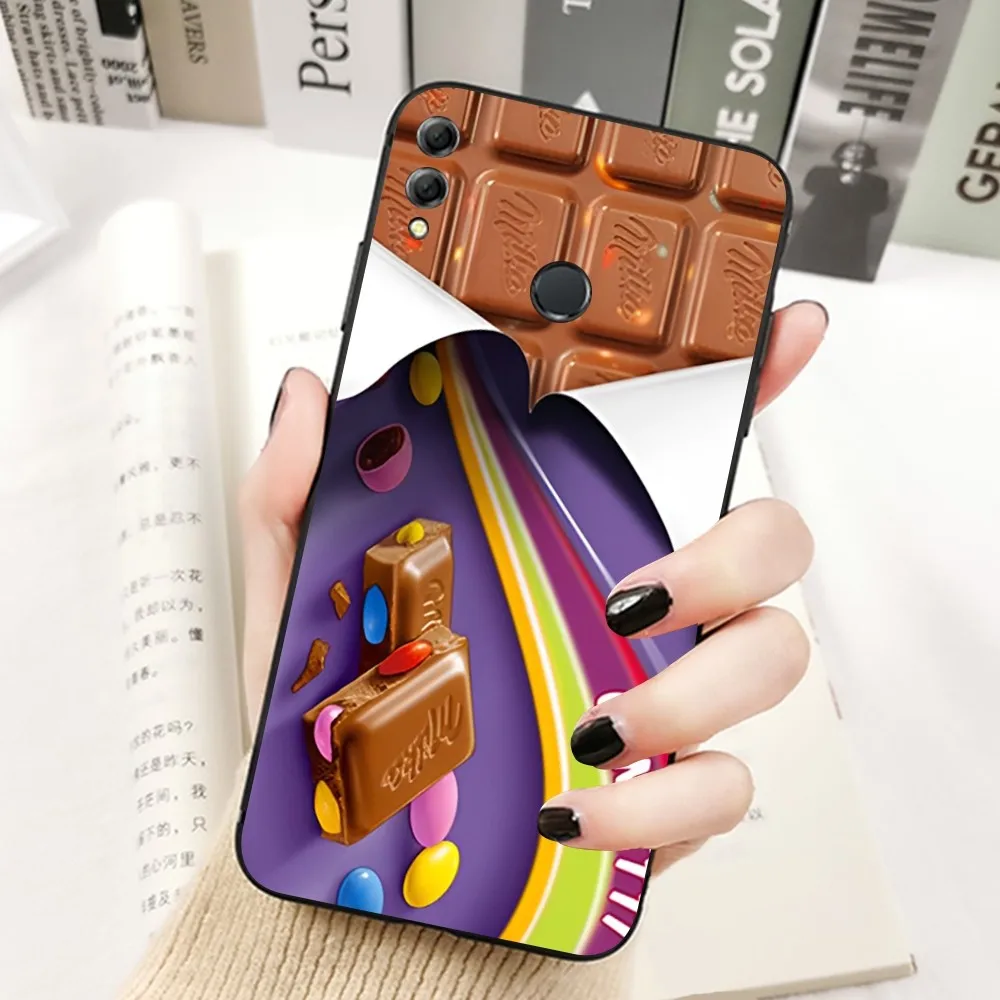 Chocolate Milka Box Phone Case For Huawei Honor 10 Lite 9 20 7A Pro 9X Pro 30 Pro 50 Pro 60 Pro 70 Pro Plus