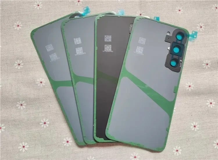 S23 Housing For Samsung Galaxy S23 S911 Glass Battery Back Cover Repair Replace Door Phone Rear Case + Camera Lens