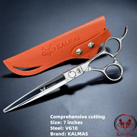 Professional Ultra-Thin Hair Cutting Scissors 440C-VG10 for Salon Use