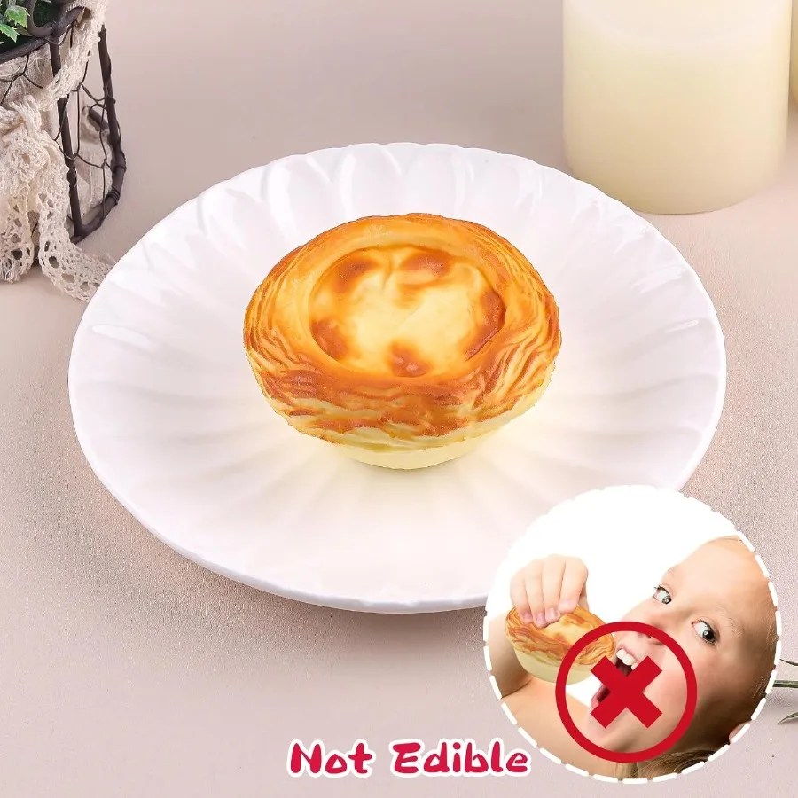 Anboor Squishies à montée lente, jouets pour tarte aux œufs, mousse alimentaire, anti-Stress, jouet à presser géant mignon, parfait pour les récréations et les Str