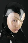 adult latex hood mask