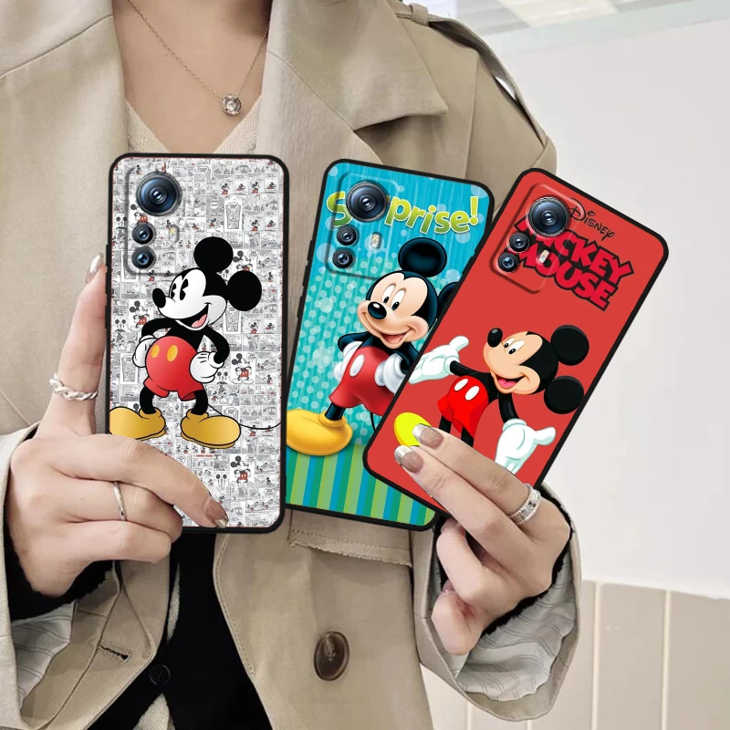 

Mickey Mouse Cute Disney For Xiaomi Mi 14 13T 13 12T 12 11T 11i 11 10T 10 Pro Lite Ultra 5G Black Cover Phone Case