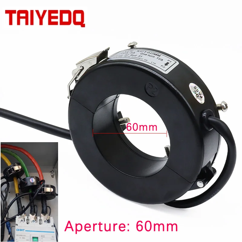 

Circuit Open 60mm Aperture Current Transformer Power Measurement AC Ct 300/5A Class 0.5 Low Voltage