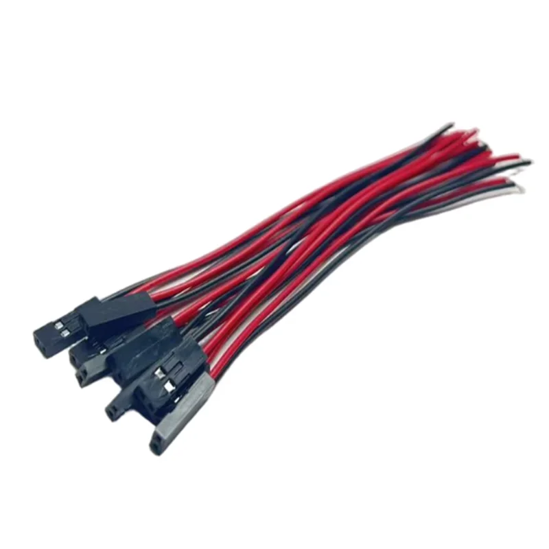10pcs/lot 2PIN 2 Pin Female Jumper Connector Wire 26AWG 2P Dupont Cable For 3D Printer 10CM/20CM/30CM Length