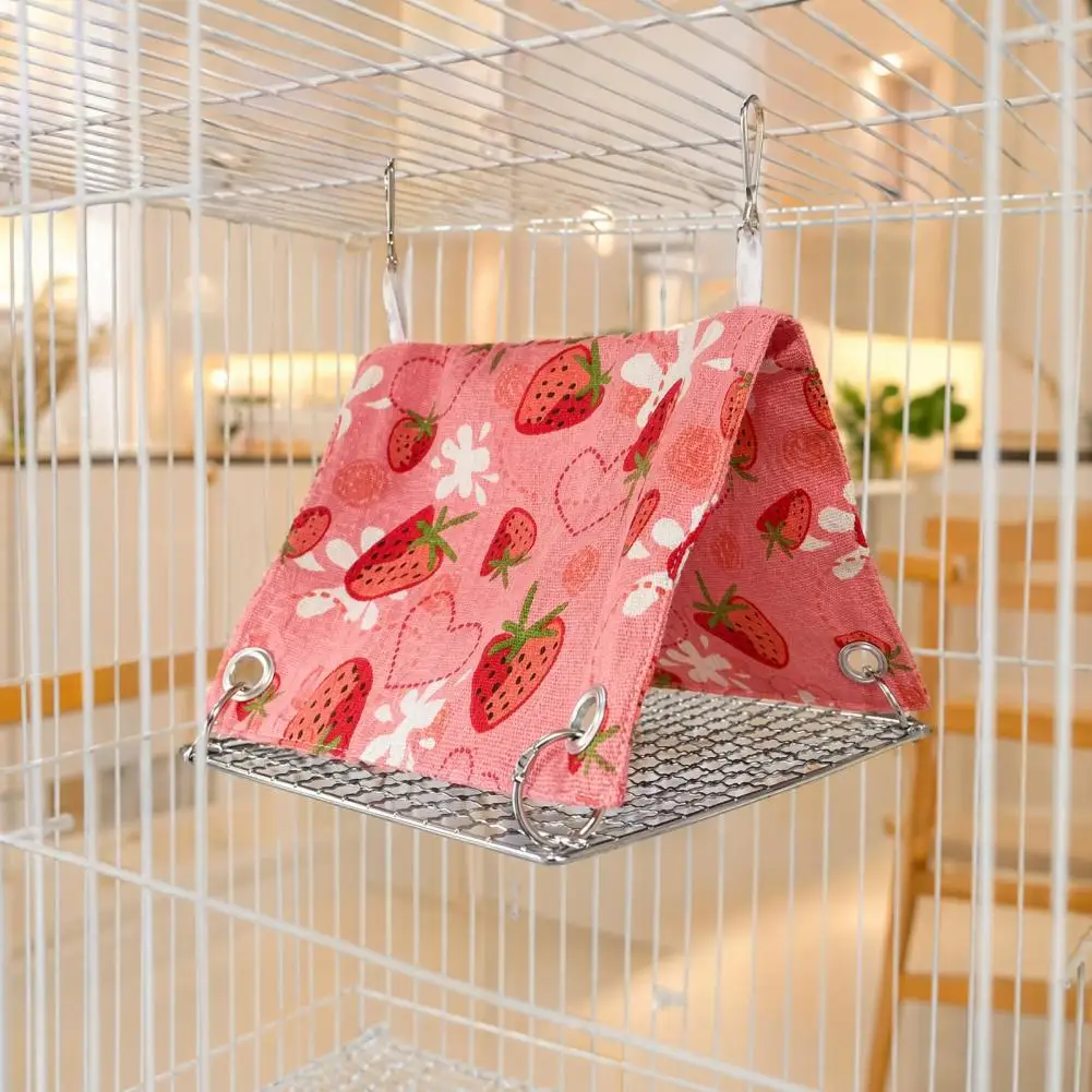 Parrot Bed Parrot Hammock Tent Bird Cage Bed Breathable Snuggle Cave for Budgies Small Parakeets Cozy Hanging Parrot Sleeping - view 3