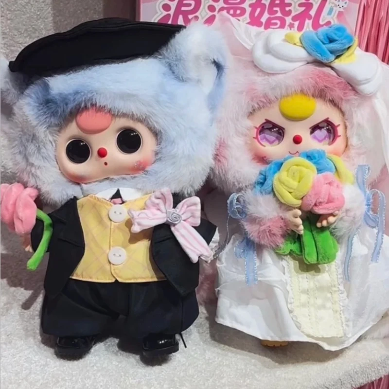 

Baby Three Valentine Is Day Limited Edition Romantic Wedding Series 400% Trendy Blind Box Cute Doll Girl Collect Gifts Toys