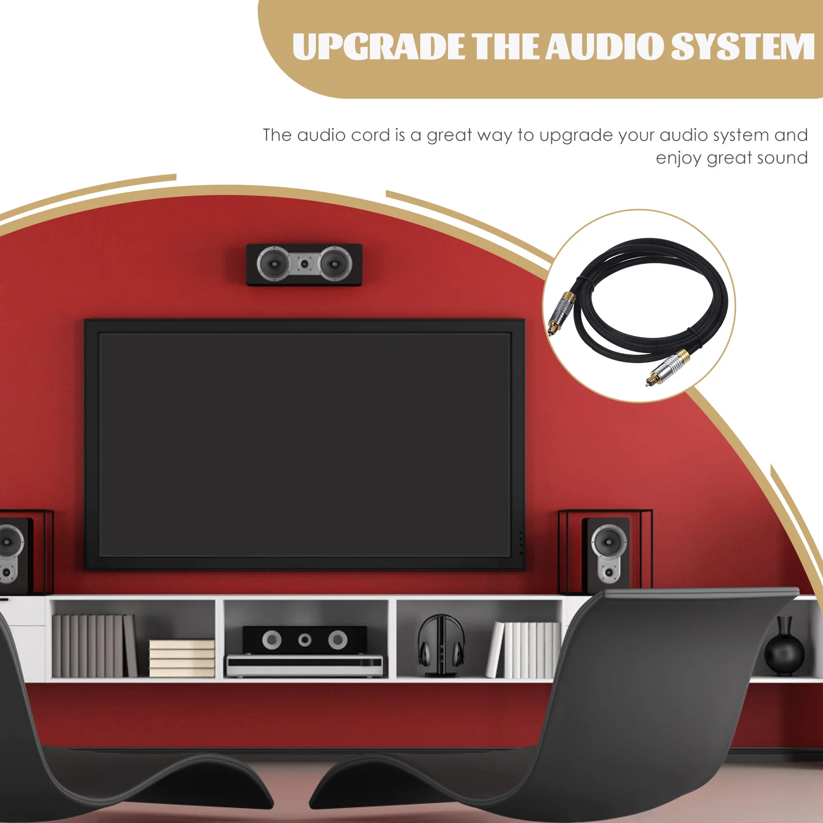 

1.5-Meter Fiber Audio Cable Optical Digital Audio Cord For Game Console System Digital Optical Cable