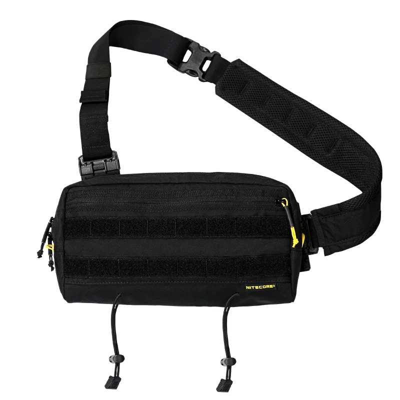 NITECORE SLB03 1.6L Marsupi Gli Uomini, gita Sling Bag , 500D Tessuto di Nylon Pendolarismo Sacchetto Crossbody, Trekking Pacchetto Della Vita