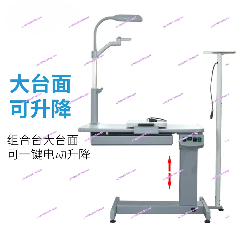 180A Small Comprehensive Optometry Table Lifting  Combination Glasses Equipment Stable Chair