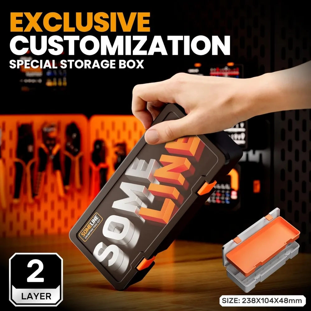 طقم مكشكش معزول بحجم 30 مع 210 محطة للعمل الكهربائي AWG 22-10