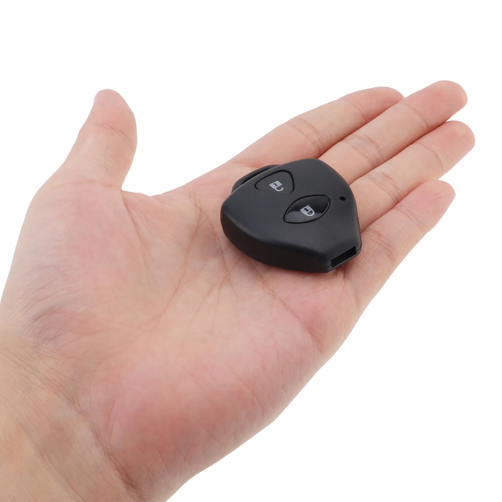 Carcasa para llave de Control remoto de coche de 2 botones, carcasa para mando a distancia inteligente compatible con Toyota /Yaris / Venza / Corolla RAV4, carcasa para llave de coche