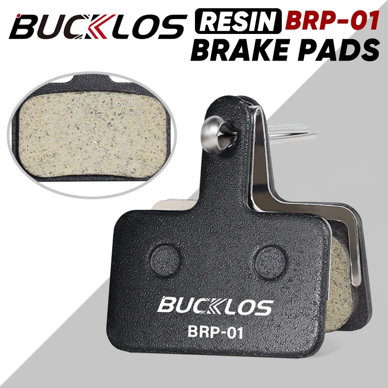 Bucklos pastilhas de freio a disco de resina mtb pastilhas de freio hidráulico para shimano b01s pastilha de freio de bicicleta para m485 tx805 m445 m395 m575 m475