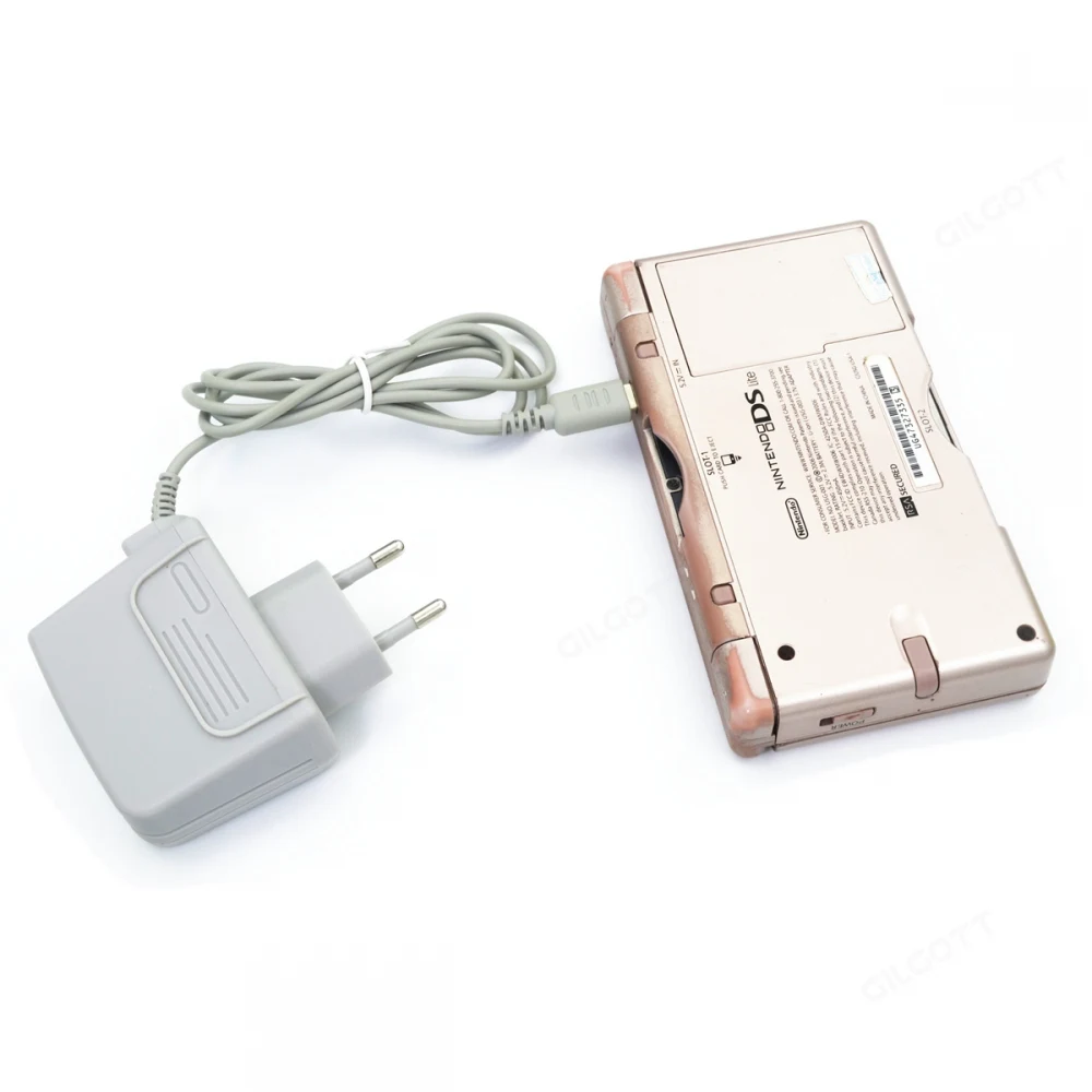 EU Plug Home Wall Travel Charger 100V-240V AC Power Adapter for Nintendo DS Lite DSL Console