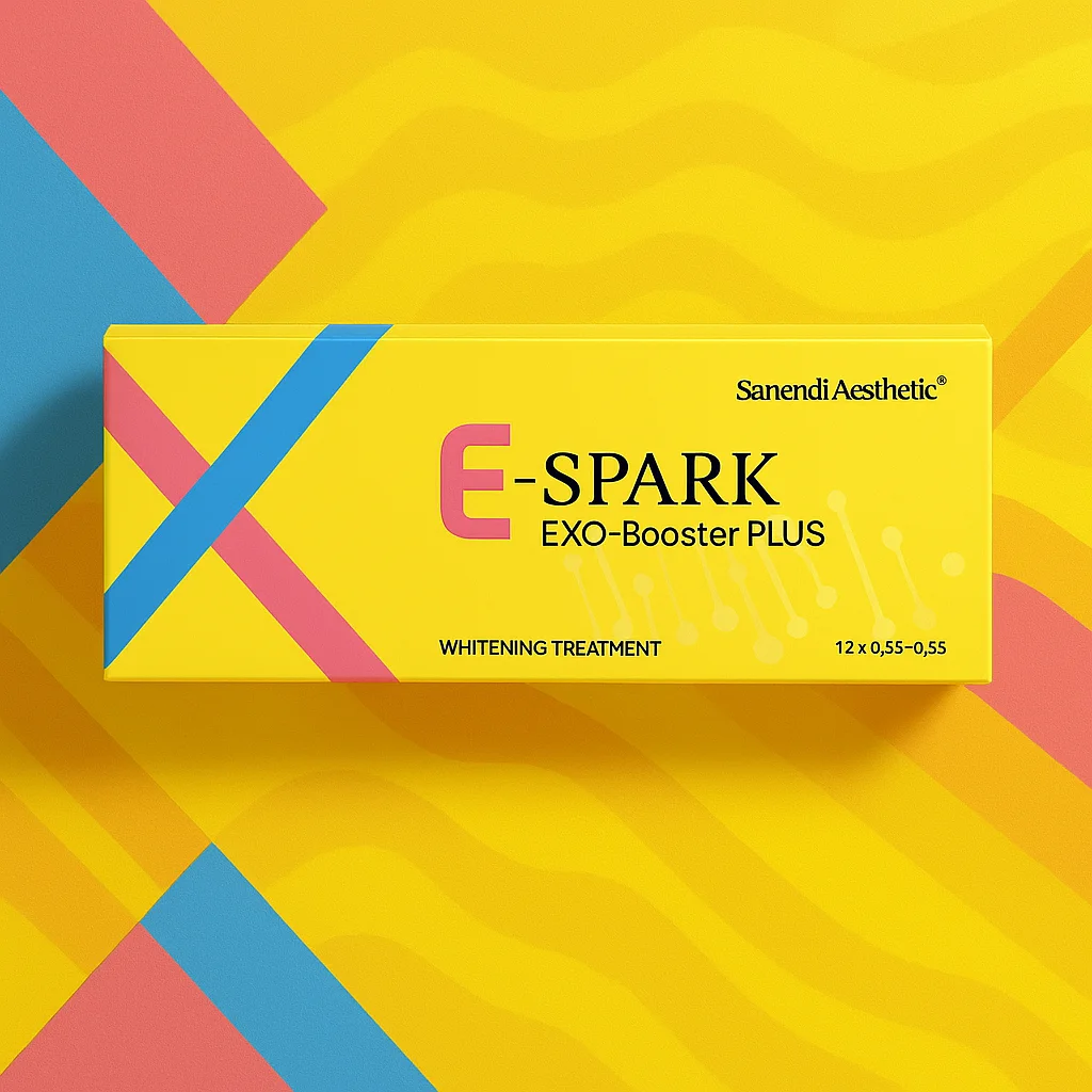 سلسلة مصل Sanendi الكورية Exo Booster PLUS - مصل Exosome Technology Essence Dermapen SPARK المضاد للشيخوخة للبشرة