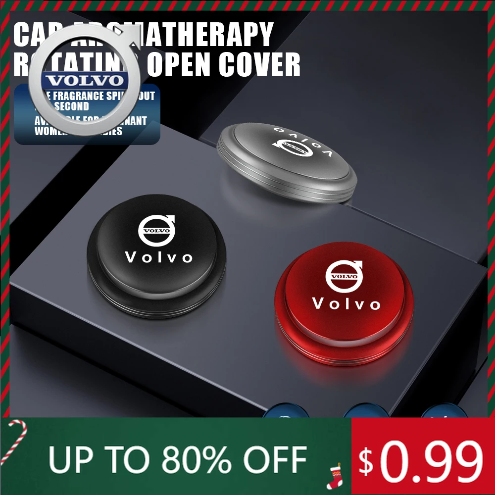 

Эмблемы, автомобильный освежитель воздуха, твердый парфюм, вращающийся аромат, украшение для Volvo V40 V50 S90 XC90 S60 XC40 C40 V60 V90 RDESIGN V70 XC