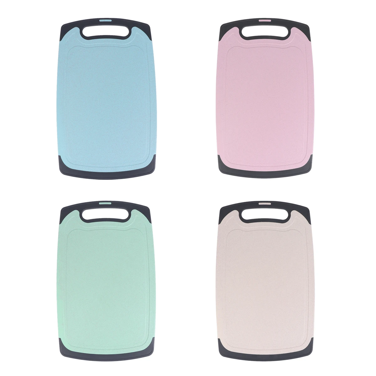 

and Mildew-proof Cutting Board Chopping Fruit Vegetable Square Pink