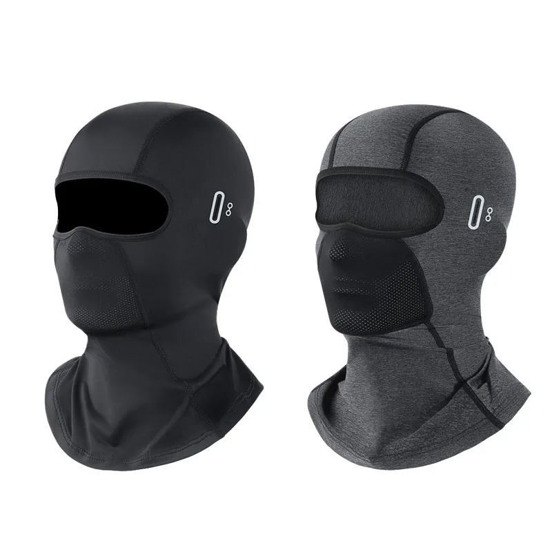 Motorcycle Balaclava Summer UV Protection Glasses Face Breathable Hole Men Women Quick-Drying Motorcyclist Mask