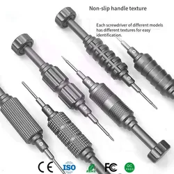 Tournevis de précision Smile Hard Skip, TE674, 0.6, 0.8, 1.2, 1.5, T2, 2.5, IPBathroom NE IPAD, Horloges, Montres, Outils de réparation d'ouverture de démontage
