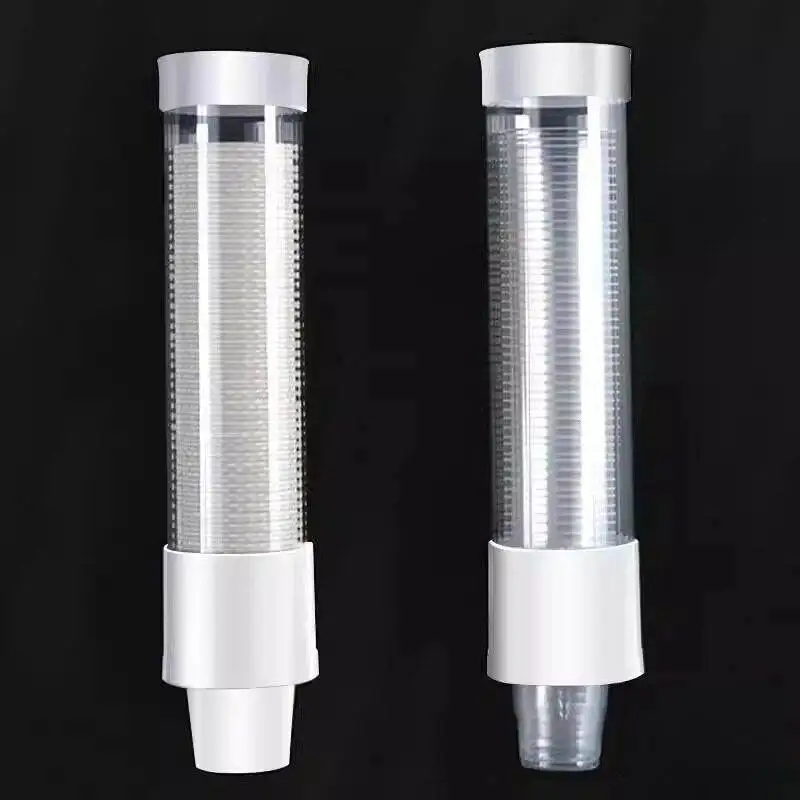 

Thickened Plastic Wall-Mounted Cup Holder Paper Cup Rack for Water Dispenser Commercial Use Cup Tumbler Stand Cup Tube