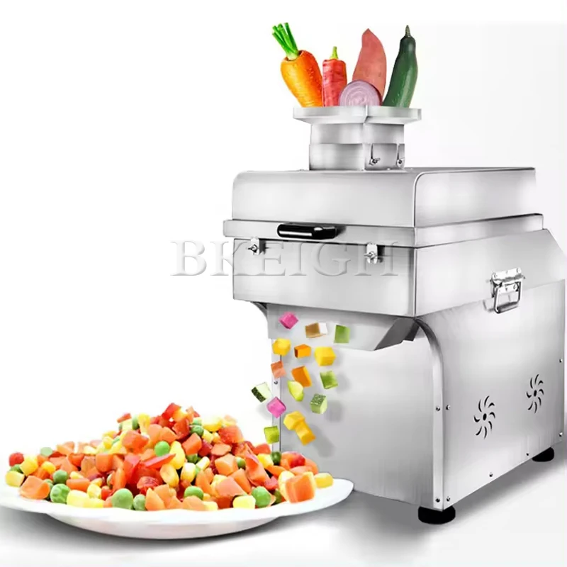 

Electric Multifunctional High-Quality Vegetable Cutting Machine Commercial Tomato Cucumber Carrot Dicer