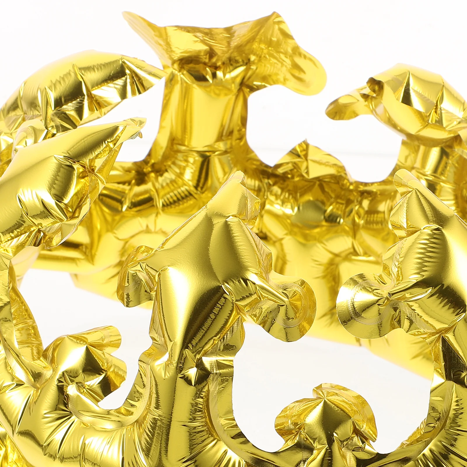 

10Pcs Inflatable Crown Balloons Bright Color Reusable Party Favors Hair Decor Accessories for Birthday Celebration and