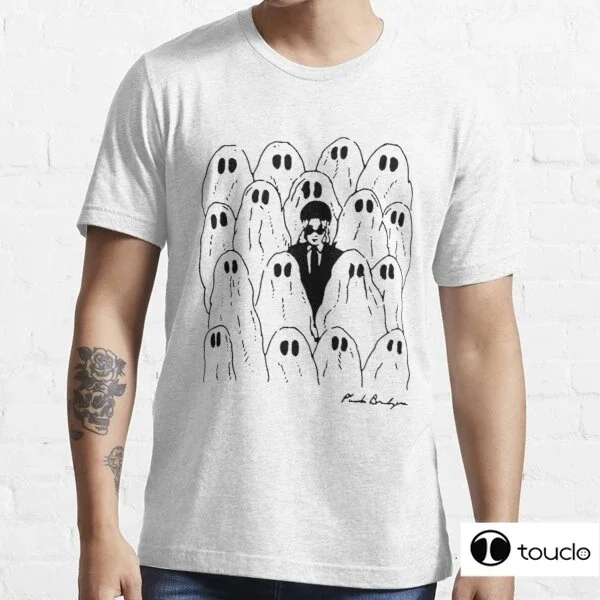 

Ghost 100% Cotton Casual Short Sleeve Men T Shirt O-Neck Cool Street Style Men T-Shirt Male Men Tee Shirts Tops Cotton
